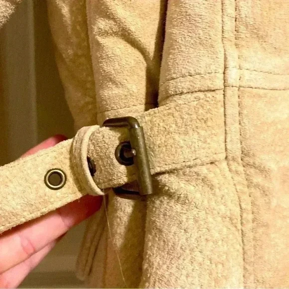 Jones of New York Sport Leather Coat Sz Medium - Picture 7 of 8